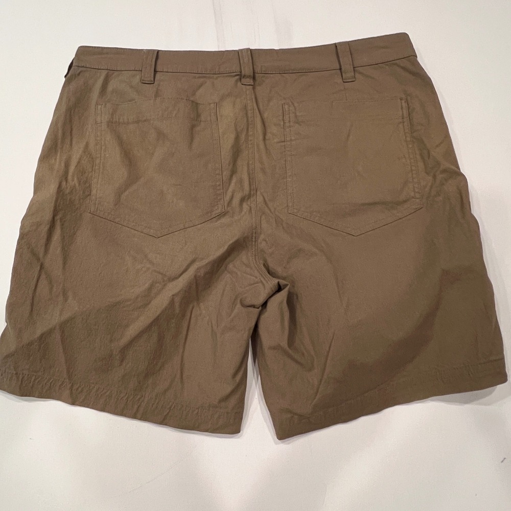 Orvis Chino Shorts Men's 38 Brown Khaki Cotton Outdoors Fishing Coastal Preppy - Picture 5 of 6